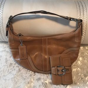 Coach purse and wallet